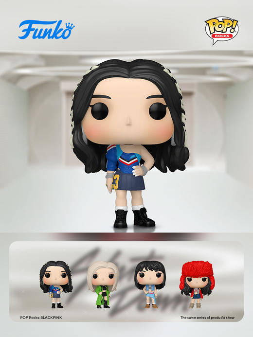 Funko POP Rocks: BLACKPINK- Jisoo摇滚 明星（BLACKPINK - Jisoo）手办公仔摆件 72604 商品图1