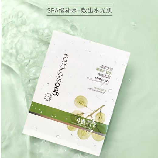 纽西之谜葡萄籽凝水保湿面膜25ml*5【30173340】 商品图0