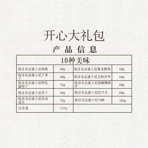 优诗美意&迪士尼开心大礼包1332g 商品图5