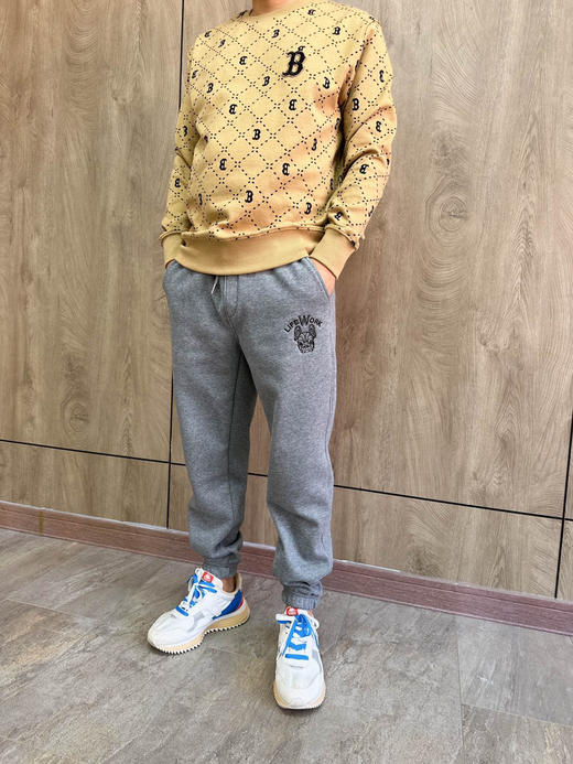 【孤品 捡漏】法斗原单无吊牌 加绒卫裤 商品图5