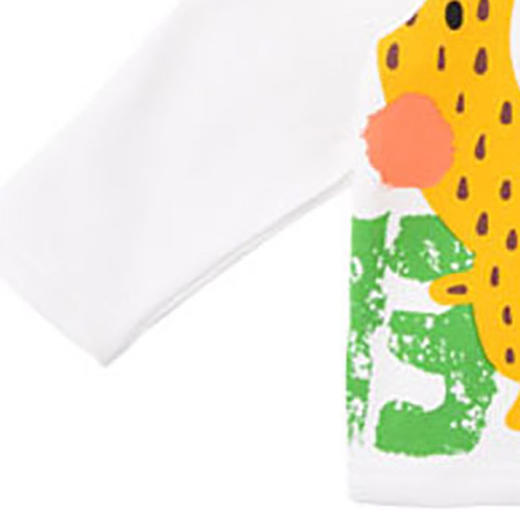 棉果果秋冬季男童南极绒小熊套头T恤M412140419651 商品图5