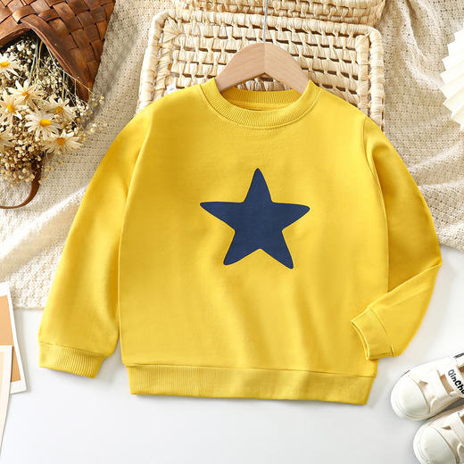 【69.9/任选两件！】童装秋款洋气上衣宝宝，卫衣儿童秋装外衣，炫酷的印花图案，多款选择，彰显洋气品味。舒适面料lm 商品图3