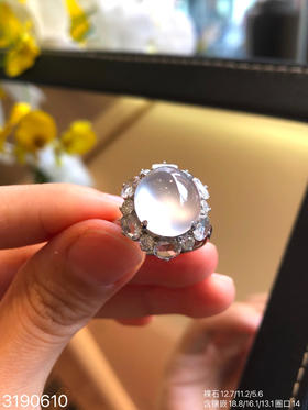 玻璃蛋面戒指【3190610】具体价格微信咨询