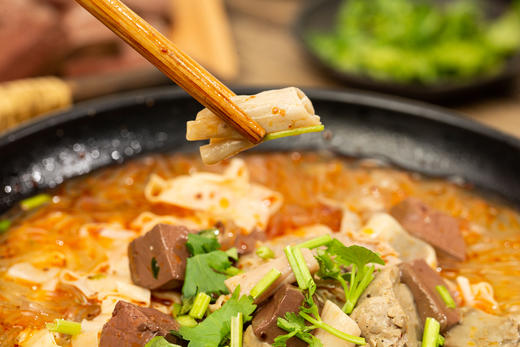 吃完不口渴，特二级厨师调制高汤，鸭血粉丝汤 750g*3袋 商品图1