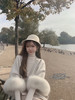 金蘑菇菇 伦敦甜心/娇贵少女氛围 狐狸毛毛领外套 商品缩略图12