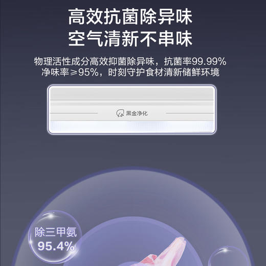 海尔（Haier）冰箱 BCD-466WGHFDEDSR 商品图5