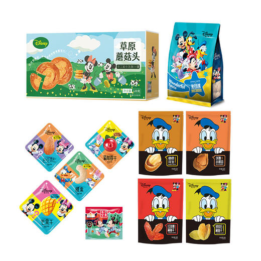 迪士尼坚果礼盒—滋森吃货大礼包852g 商品图1