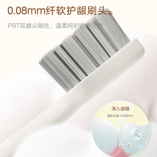 美的（Midea）S5 电动牙刷成人 声波震动 220天长续航 智能换区提醒 软毛刷头*2 情侣款 礼物 商品图5