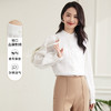 【时尚优雅】罗蒙四季款女式长袖衬衫百搭职场简约商务通勤日常衬衫女 商品缩略图2