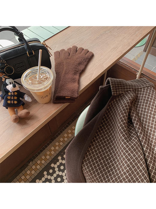 金蘑菇菇 霍格沃茨冬日礼 斗篷三件套 /高级俏皮格子连帽羊毛斗篷 商品图2