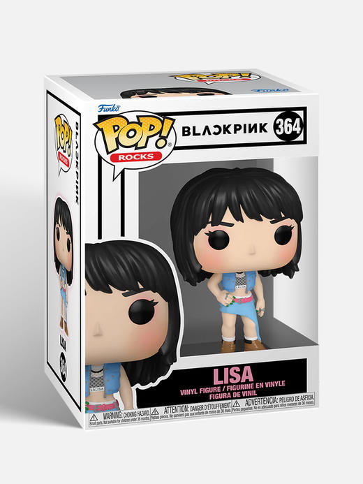 Funko POP Rocks: BLACKPINK- Lisa摇滚 明星（BLACKPINK - Lisa）手办公仔摆件 72605 商品图4