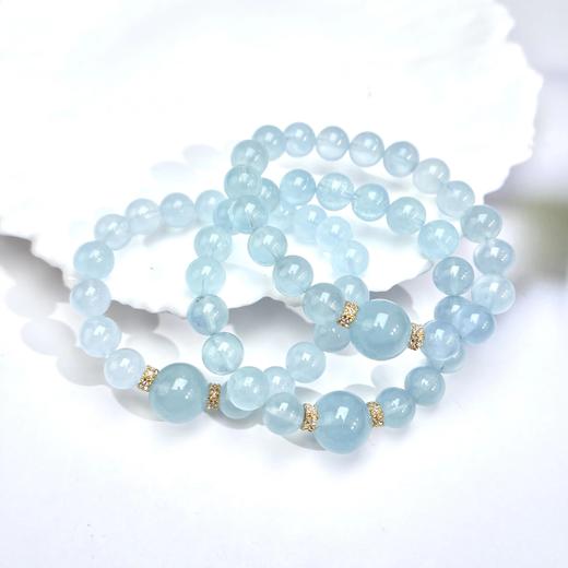 海蓝宝单圈-圆珠9 商品图0