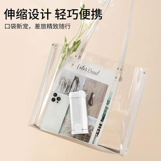 美的（Midea）MC-BL0101/BL0103 冲牙器便携式家用 水牙线 洗牙器 电动洗牙器 可收纳喷嘴 100天续航 5种模式防水七夕情人节礼物 便携冲牙器 商品图5