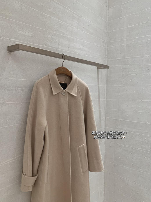 金蘑菇菇 日爱丁堡 fend*大衣/简约优雅中长款 商品图4
