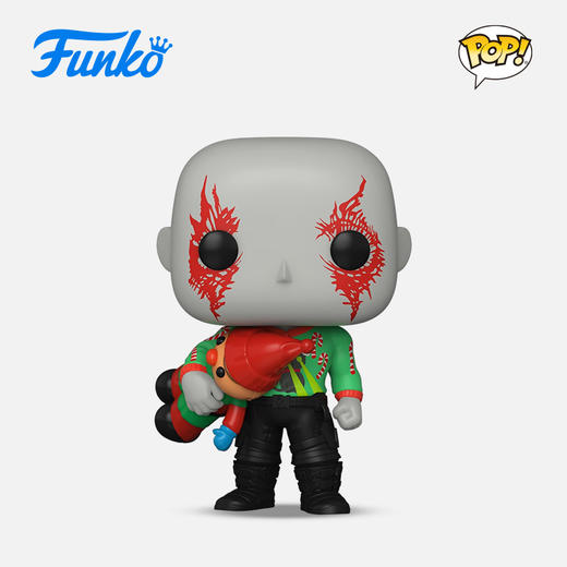 Funko POP银河护卫队圣诞特别篇德拉克斯手办 64330 商品图0