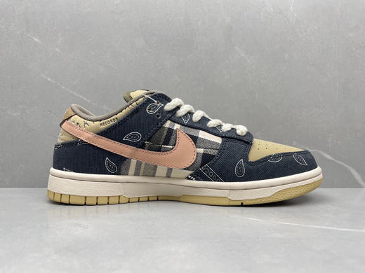 秋冬特惠💰390 Travis Scott x Nike Dunk SB Low "Jackboys" 腰果花印花 低帮 商品图2