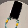 孔雀蓝绿枕头支架vivox90手机壳x80斜跨x70pro网红女x60手提绳s16 商品缩略图6