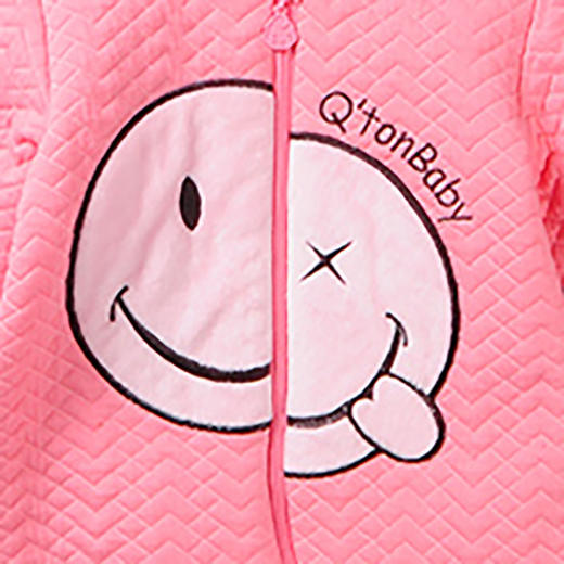 棉果果秋冬季女童涤包氨空气层对开连体衣连身衣哈衣M422722618683 商品图2