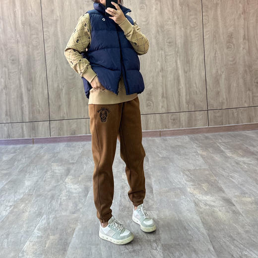 【孤品 捡漏】法斗原单无吊牌 加绒卫裤 商品图6