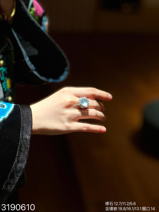 玻璃蛋面戒指【3190610】具体价格微信咨询 商品图4