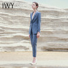 IWY/优雅西装套装女秋冬职业套裤面试正装酒店经理洋气西服外套休闲C13318+P13318ol 商品缩略图1