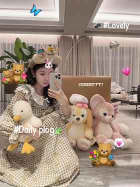 金蘑菇菇 小熊家居服系列 / 日系可爱全棉睡衣套装