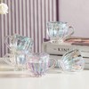 彩色轻奢玻璃杯网红创意家用套装牛奶奶茶咖啡果汁杯架高颜值杯子 商品缩略图5
