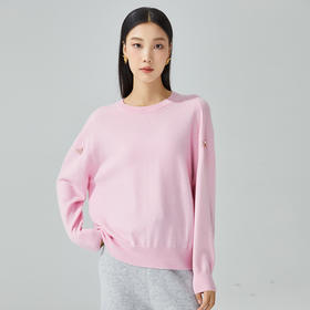 东黎 • 山羊绒女士秋冬圆领套衫 3333