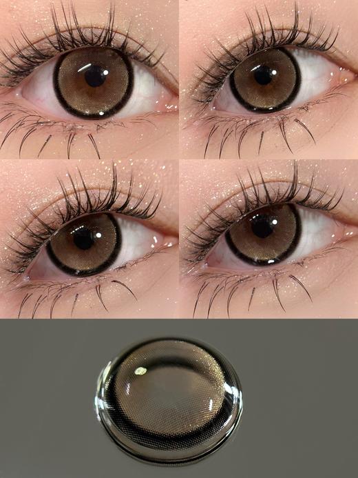 kaylens月抛 梦幻流光 金棕 14.2mm  非离子 商品图0