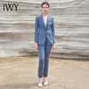 IWY/优雅西装套装女秋冬职业套裤面试正装酒店经理洋气西服外套休闲C13318+P13318ol 商品缩略图0