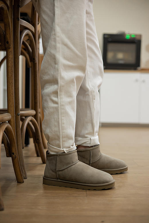 【隆丰起程】【周冬雨同款男款】起程QICHENG经典面包款雪地靴SW0W216YM 商品图3