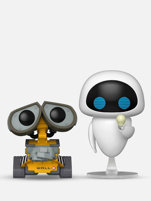 Funko POP Disney Wall-E Cooler Wall-E & Bulb Eve迪士尼瓦力伊娃限定款双人盒手办 58689 商品图2