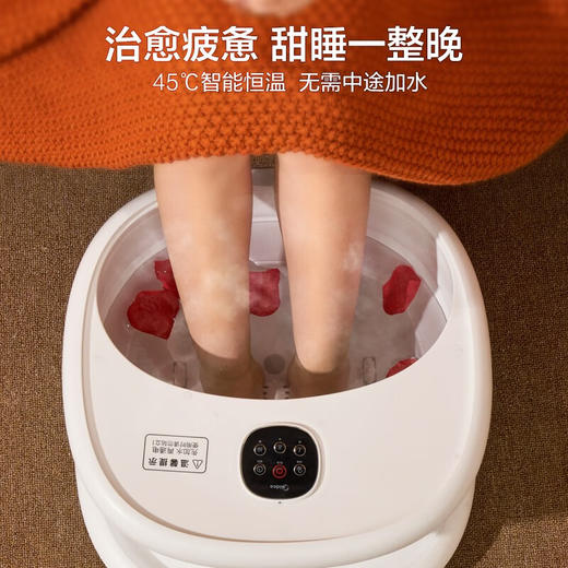 美的（Midea）MK-AY0101 泡脚桶足浴盆按摩折叠便携恒温加热泡脚盆洗脚盆送男女朋友礼物 送父母礼物 商品图2