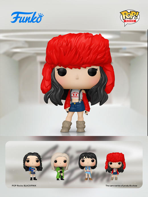 Funko POP Rocks: BLACKPINK- Jennie摇滚 明星（BLACKPINK - Jennie）手办公仔摆件 72603 商品图1