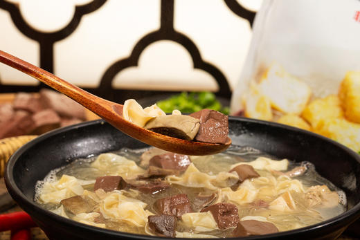 吃完不口渴，特二级厨师调制高汤，鸭血粉丝汤 750g*3袋 商品图4