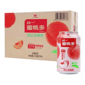统一蜜桃多 310ml*24听/件