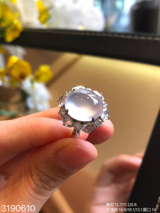 玻璃蛋面戒指【3190610】具体价格微信咨询 商品图3