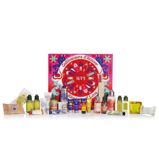 【预售 急单慎拍】L’Occitane欧舒丹 2023圣诞倒数日历护肤礼盒套装24件 商品图0