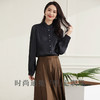 【时尚优雅】罗蒙四季款女式长袖衬衫百搭职场简约商务通勤日常衬衫女 商品缩略图8
