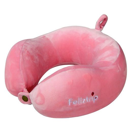 Feliztrip斐利斯 慢弹记忆棉U枕搭飞机高铁午睡神器防菌网纱可拆洗外套 TR-P210 商品图6