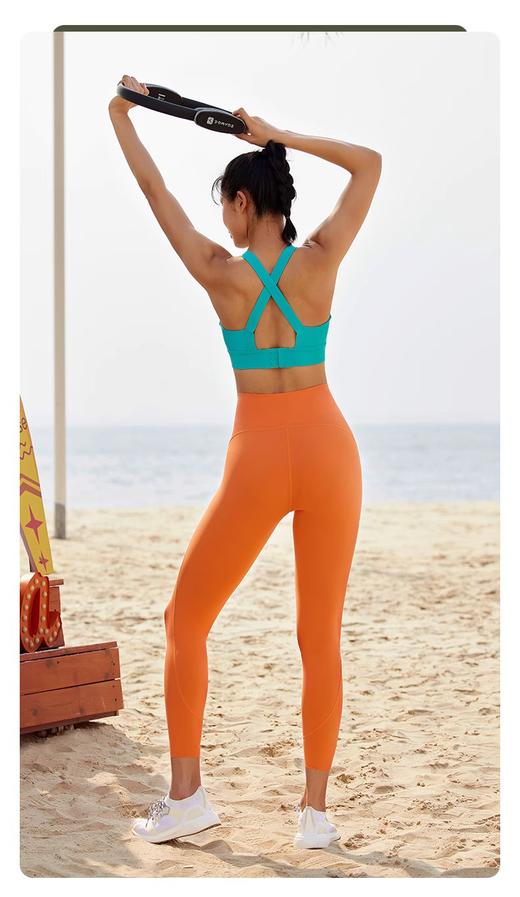 L RECNAVA [裸感空气层]芭比运动紧身高腰收腹九分裤 商品图7