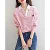 2023年春秋季新款翻领长袖卫衣女高级感轻奢设计感小众宽松时尚百搭 商品缩略图2