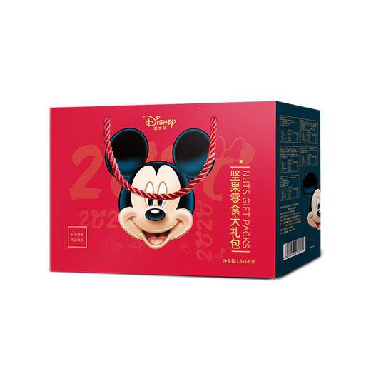 迪士尼坚果礼盒—米老鼠盒礼盒1516g 商品图0