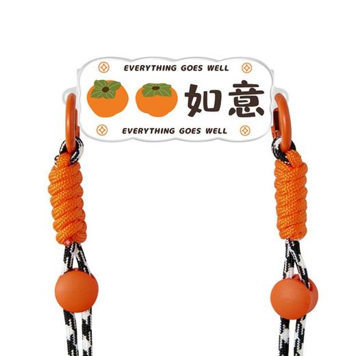 手机背夹可调节挂绳原创卡通事事如意防丢便捷情侣可背挂脖防摔绳 商品图9