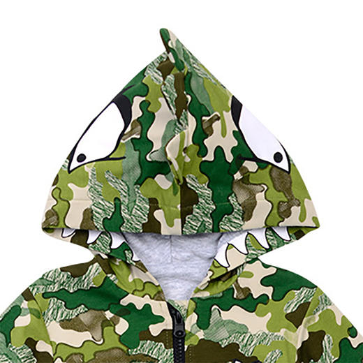 果果春秋款男童小毛圈长袖外套M112100219061 商品图5