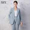 IWY/高端优雅蓝色西服外套女名媛上班族干练西装套装气质美业工装面试C13519+P33519 商品缩略图2
