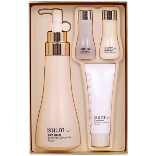韩国SU:M 37呼吸 洗面奶套盒（洗面奶250ML+水乳小样各20ML+洗面奶小样40ML） 商品图1