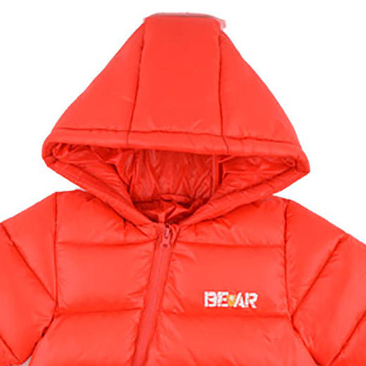 棉果果秋冬季男童女童连帽尼丝纺羽绒连体衣连身衣哈衣M402722919663 商品图5