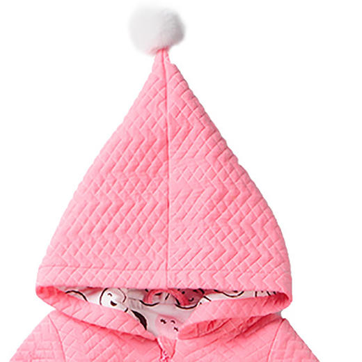 棉果果秋冬季女童涤包氨空气层对开连体衣连身衣哈衣M422722618683 商品图4