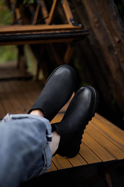 【隆丰起程--雪地靴专场】起程QICHENG单鞋男切尔西SS-NEVE-489 商品图2